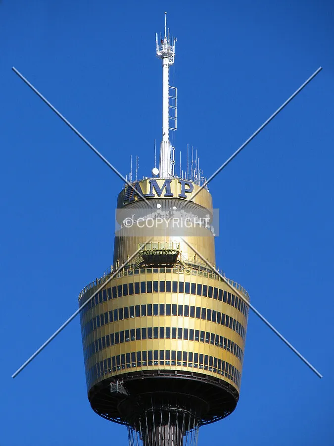 View of turret and sky platform