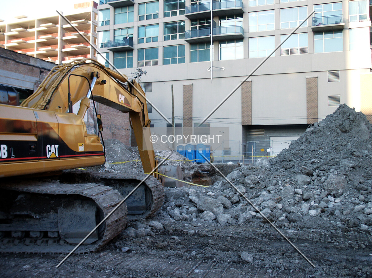 Preparatory digging