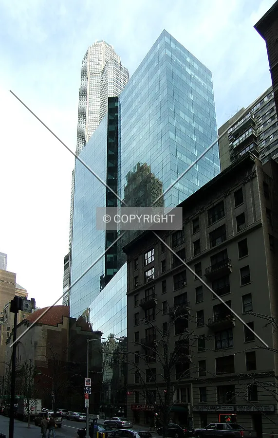 View from the southeast on 55th Street