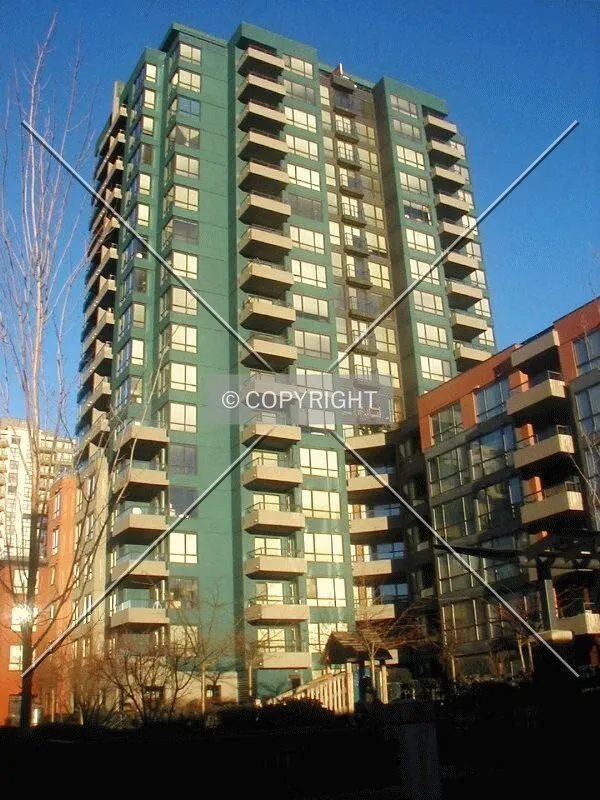 East facade in bright morning January sun