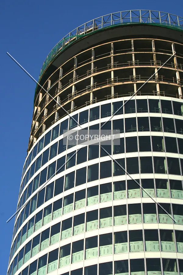 View of the facade