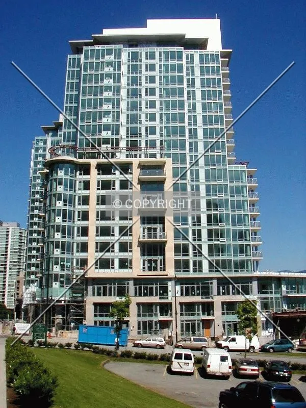 Nearing completion (east facade) on June 7, 2003