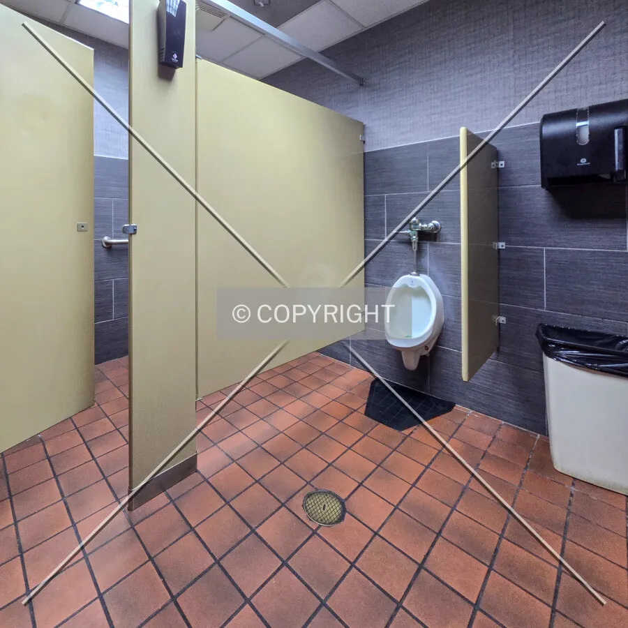 Men's restroom; January 17, 2025
