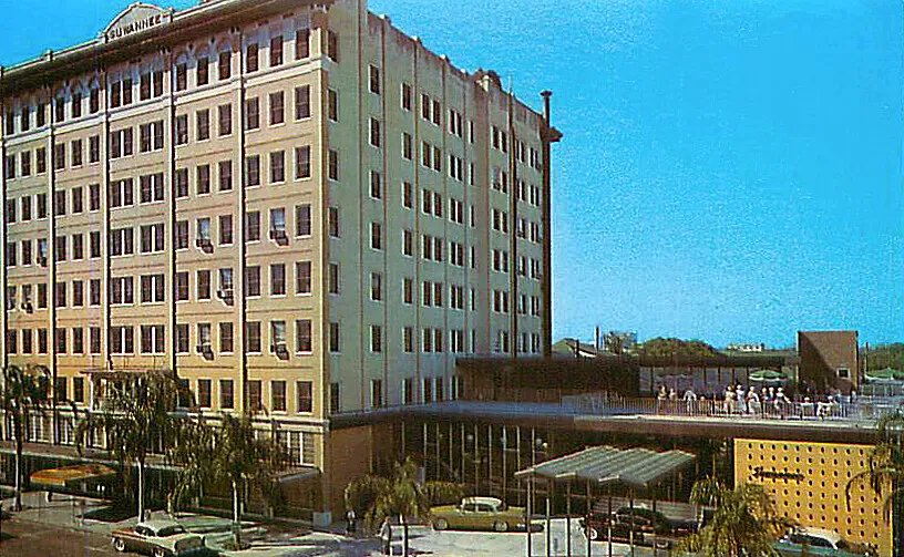 Vintage view from the northeast