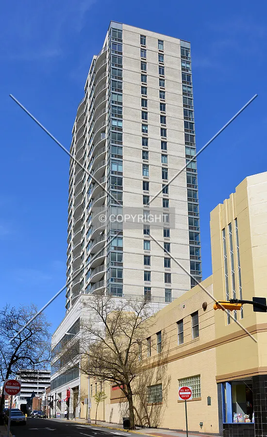 View from the east on Paterson Street