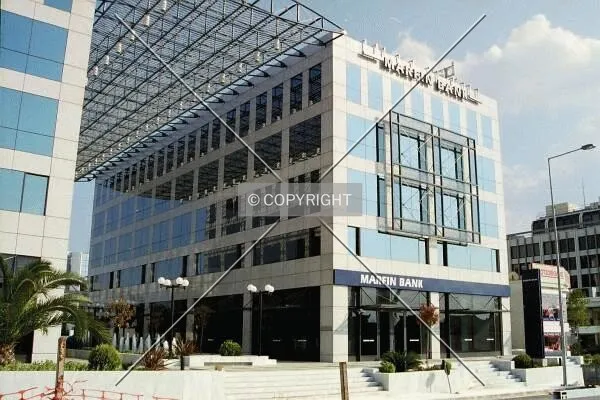 Street level front view of the building from Kifissias Avenue