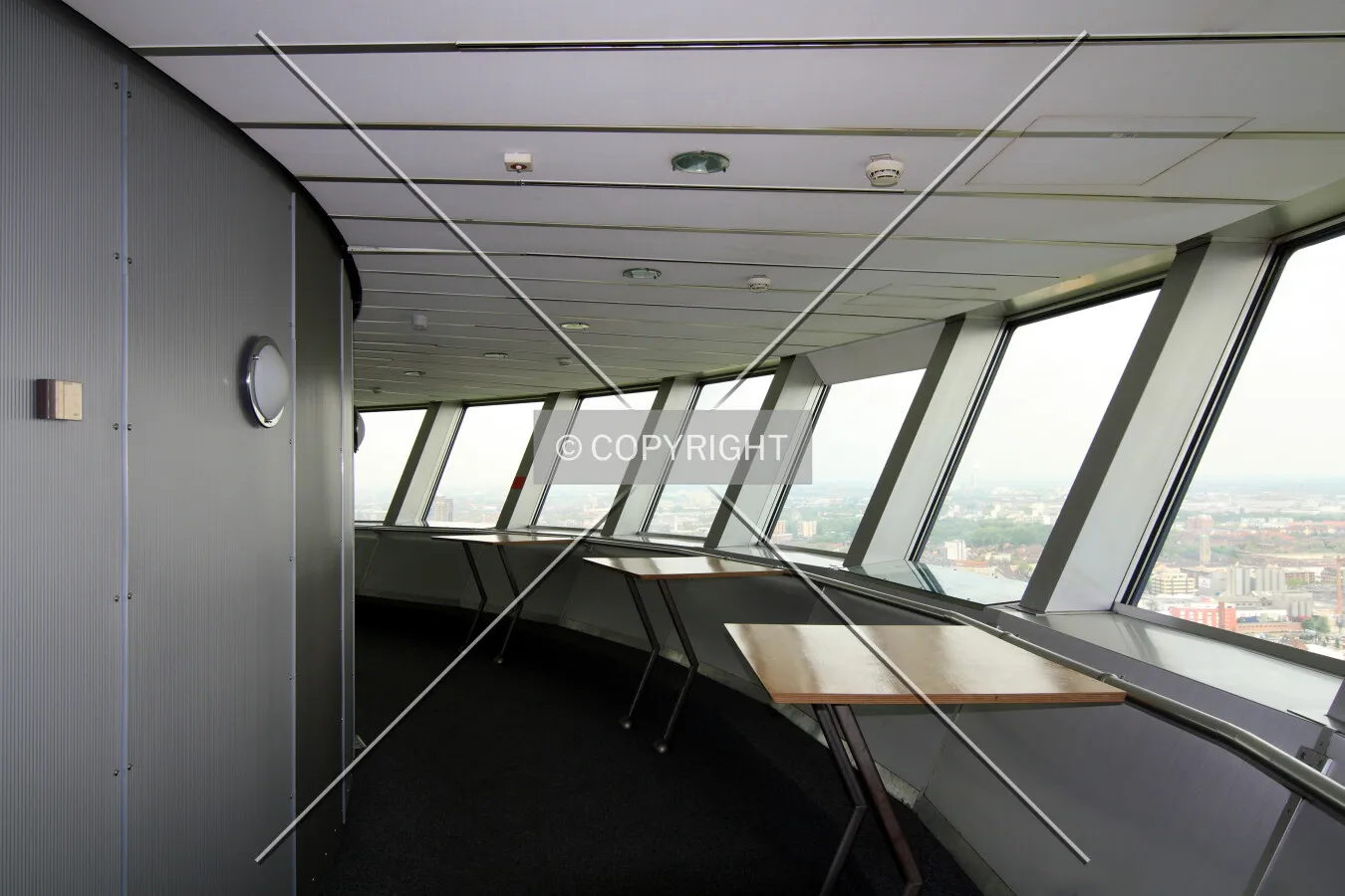 View of the observation floor