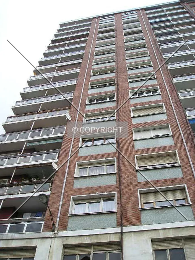 Partial view of west facade