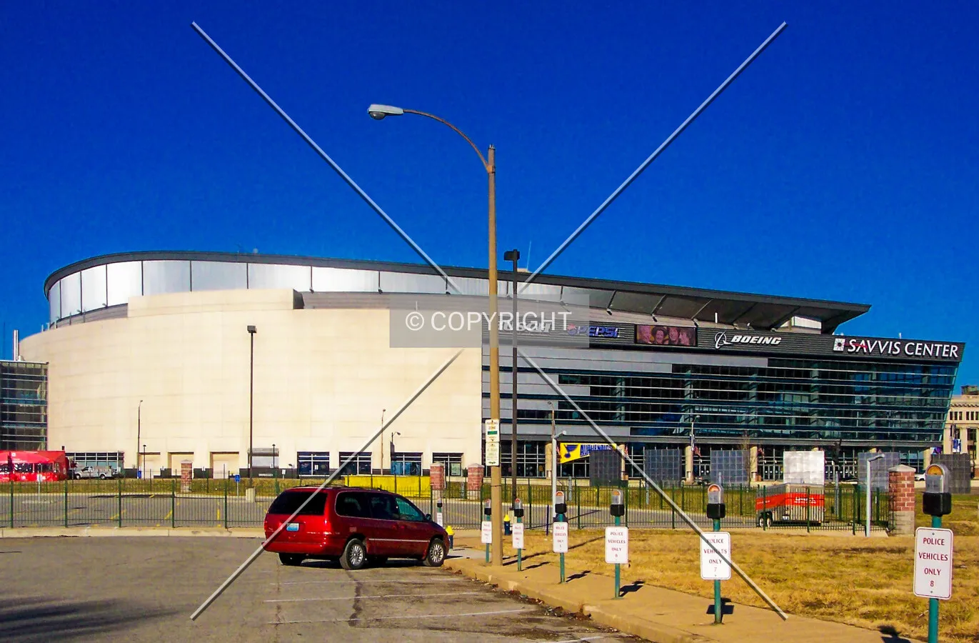 View from the south; January 14, 2006