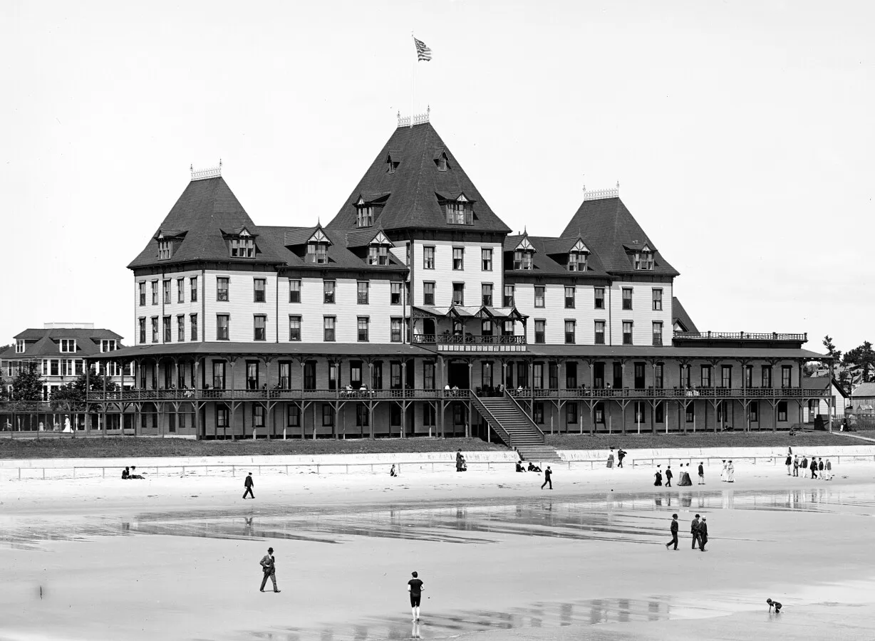 View from the southeast