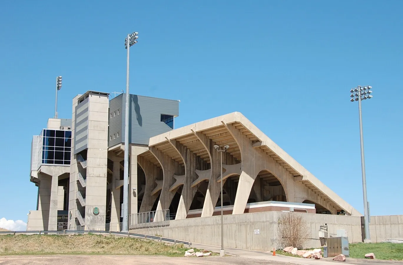 View from the southwest