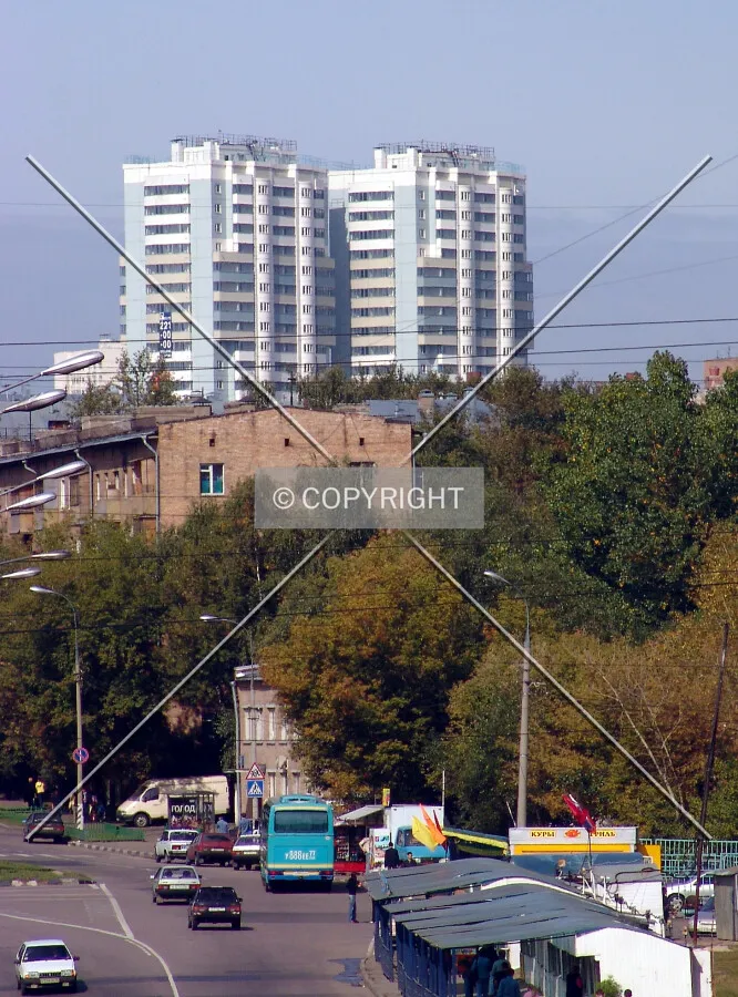 Distant view from Remizova Street