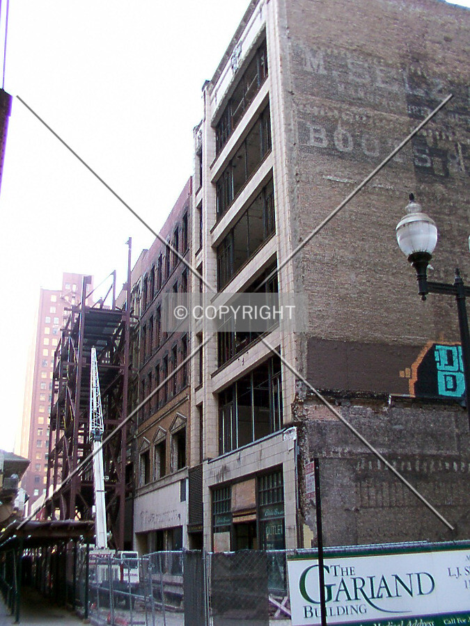 Retail buildings on Wabash being prepared for facade salvage