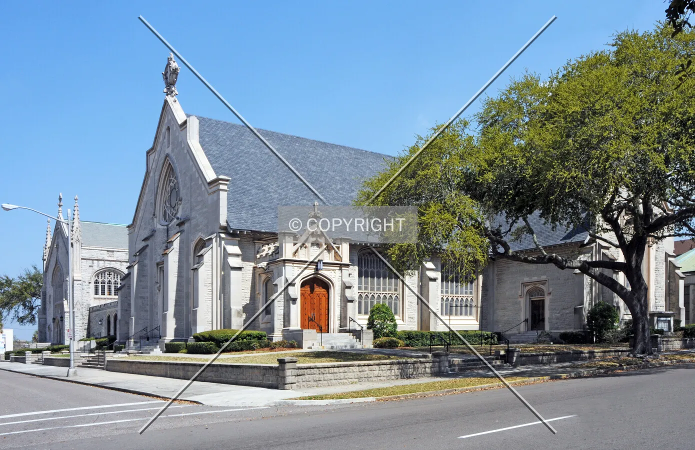 View from the southwest