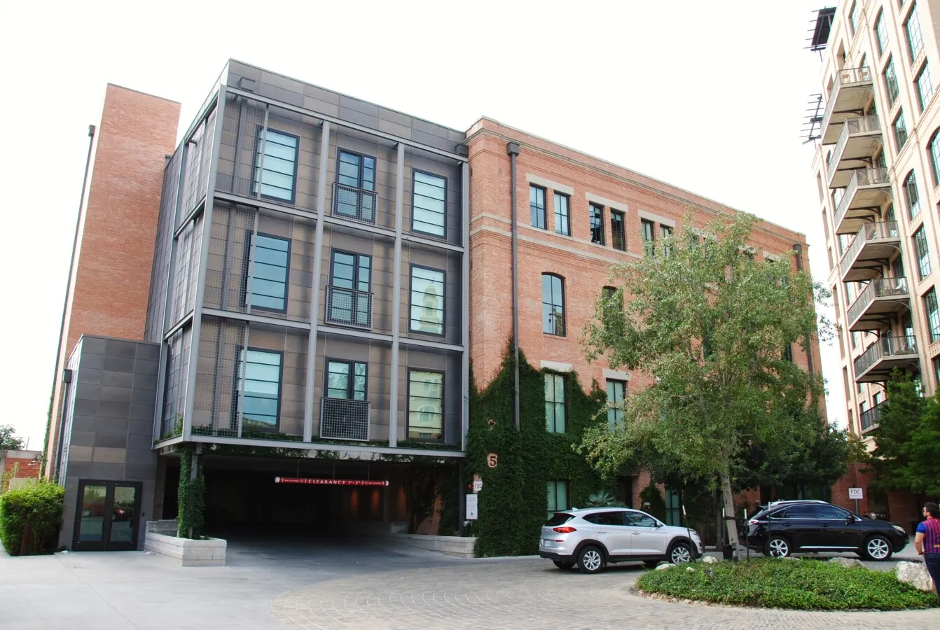 View from the northeast