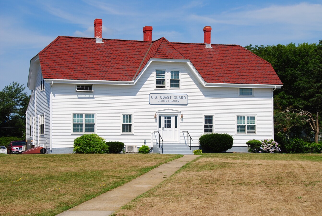 View from the east