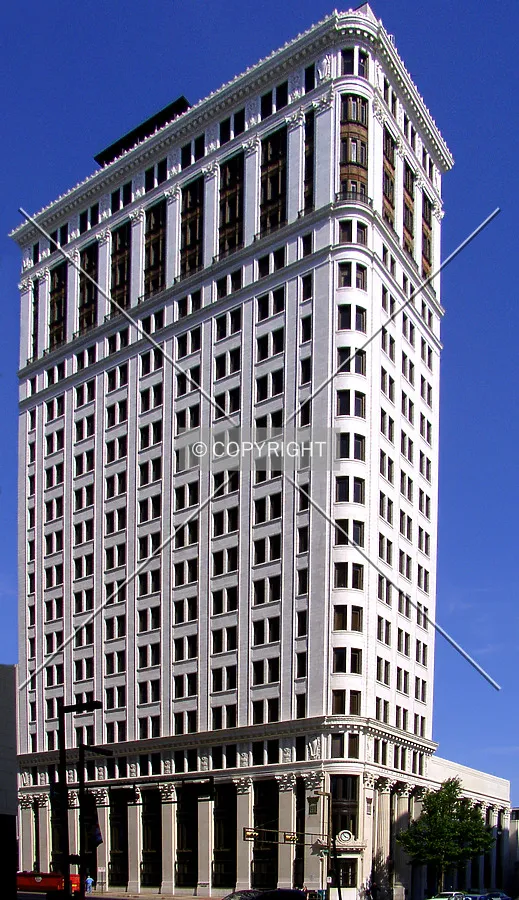 Looking southeast from 20th Street