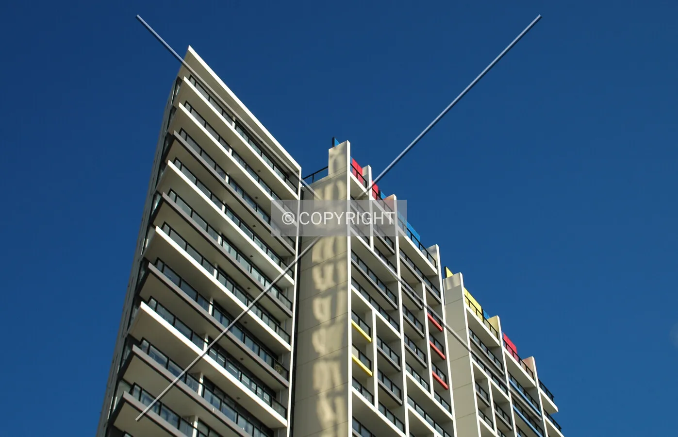 Top of the northeast corner