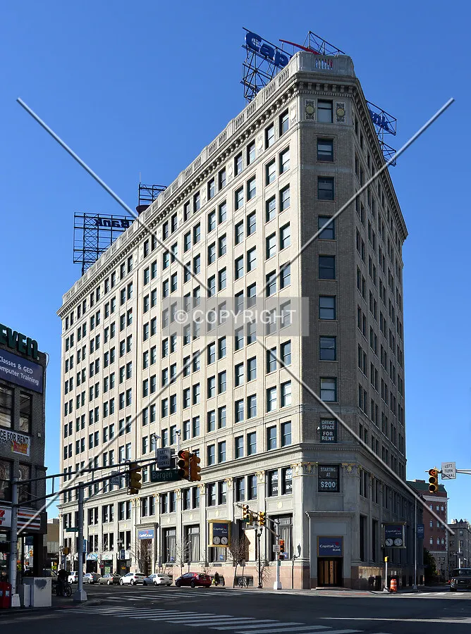 View from the northeast