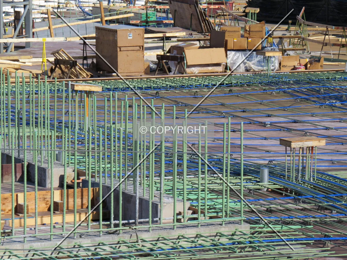 First floor and rebar detail