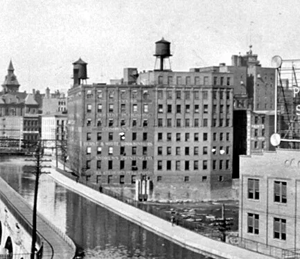 Vintage view from the southeast