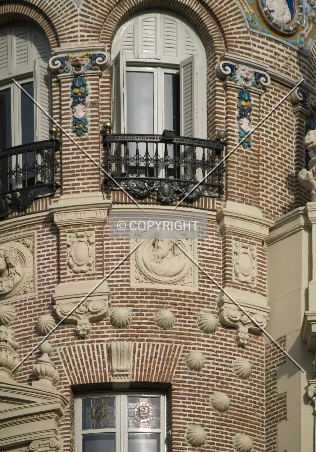 Detail of the tower