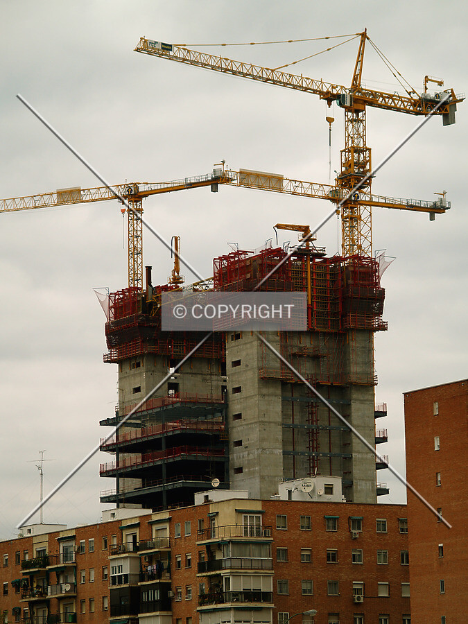 A view from Chamartin train station