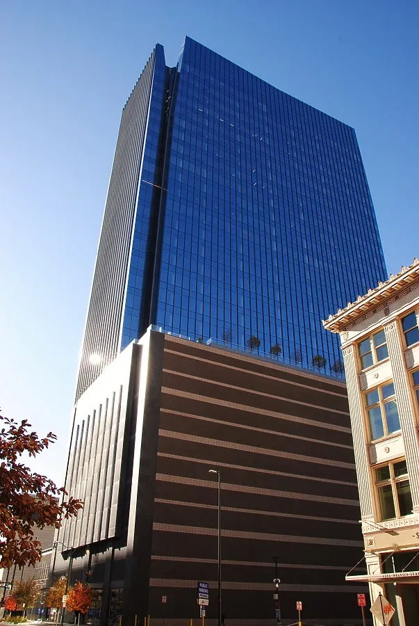 View to the southwest
