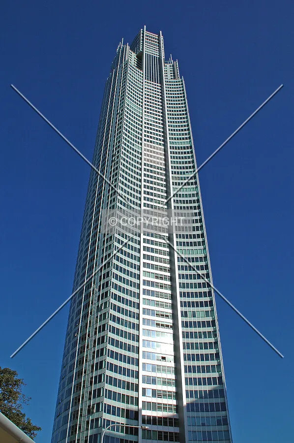 Looking up the northwest side