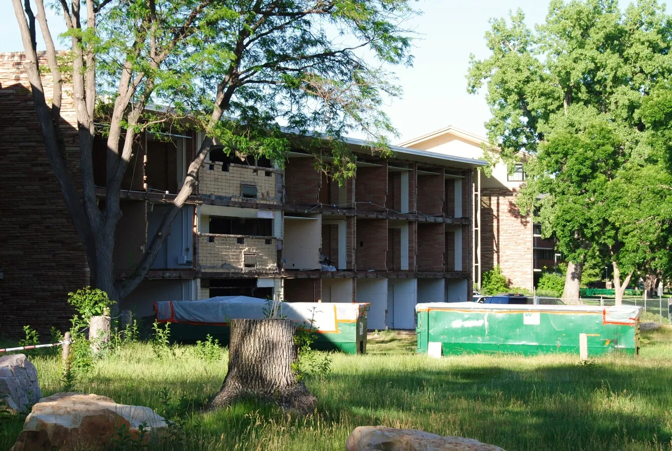 View to the northeast