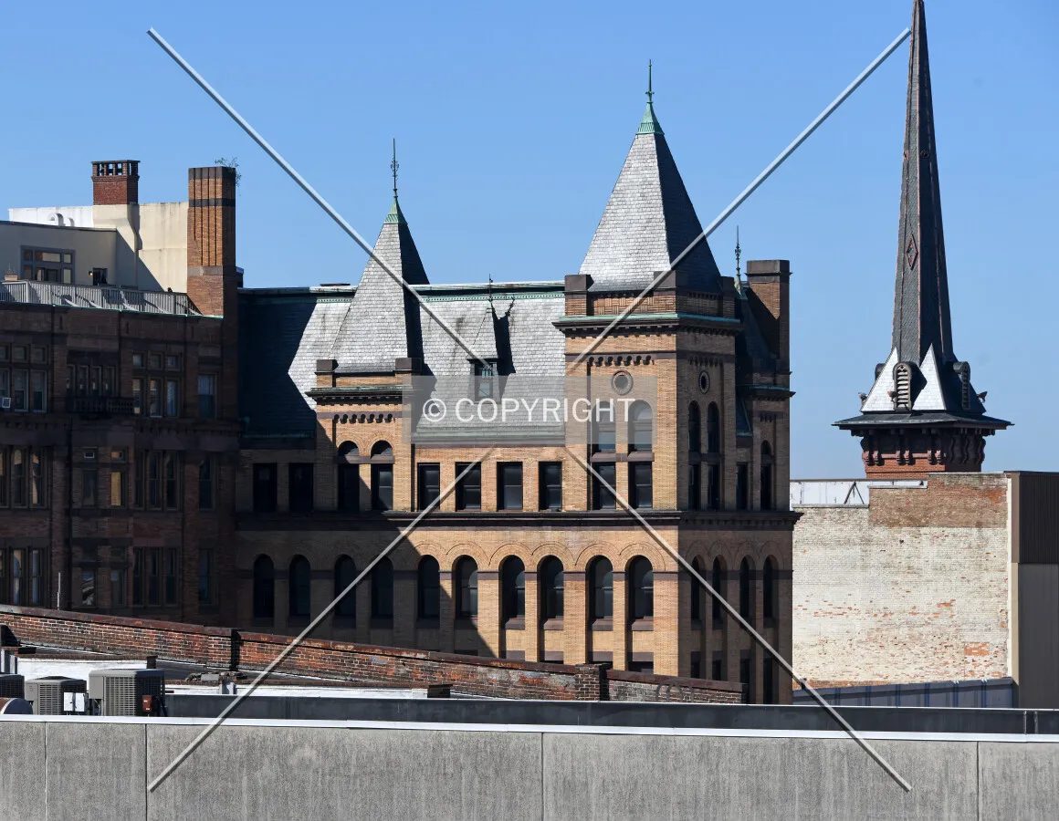 View from the northeast