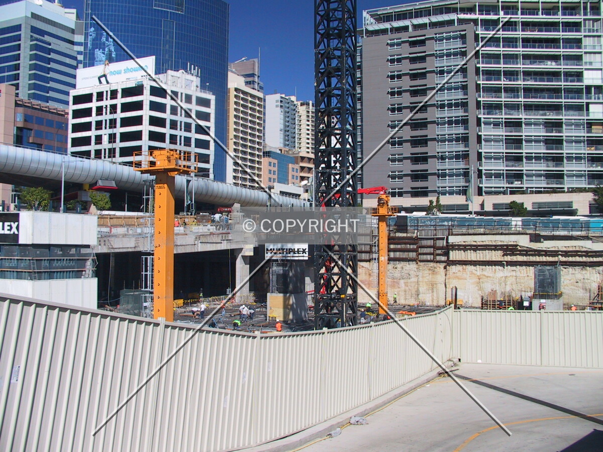 View of the site