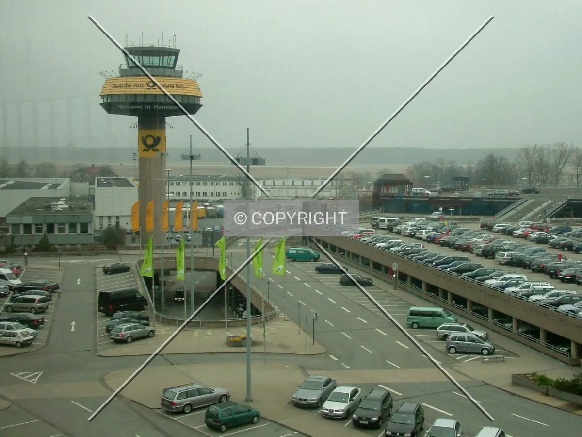 Seen from airport's observation deck