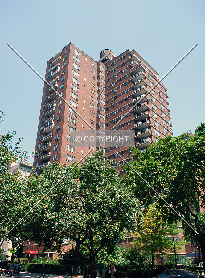 Looking up from the south