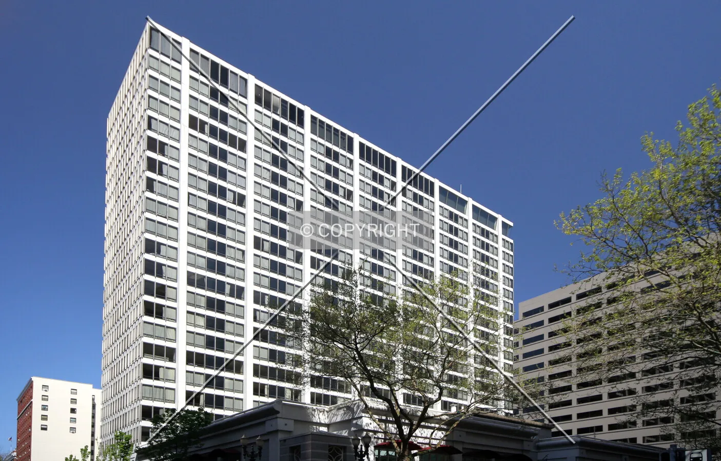 Northwestern view