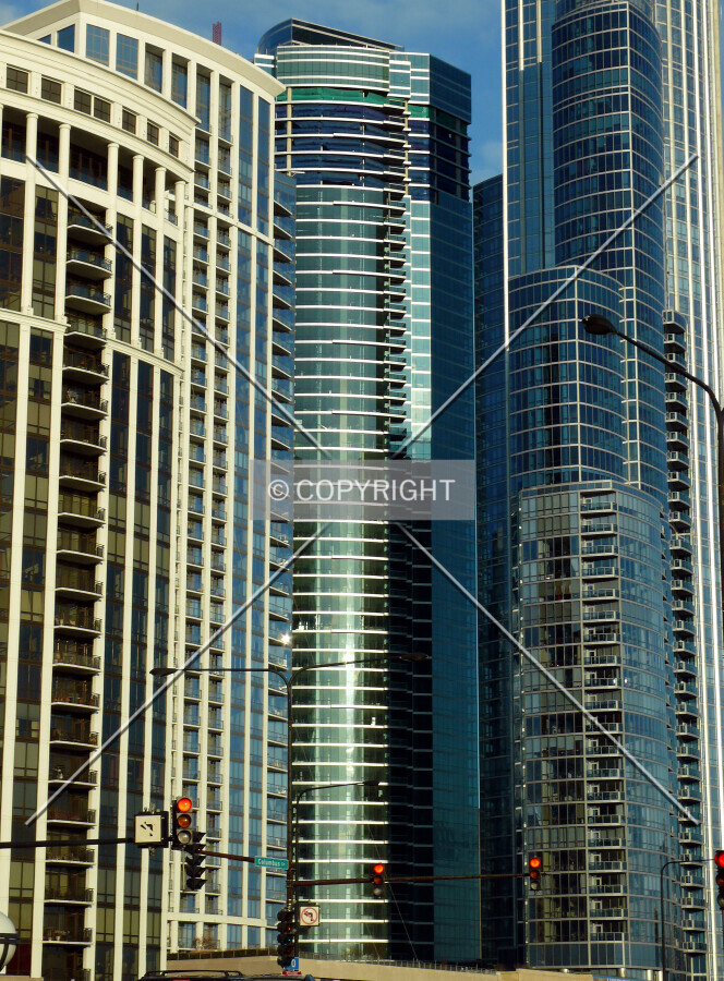 View to the northwest from Lake Shore Drive