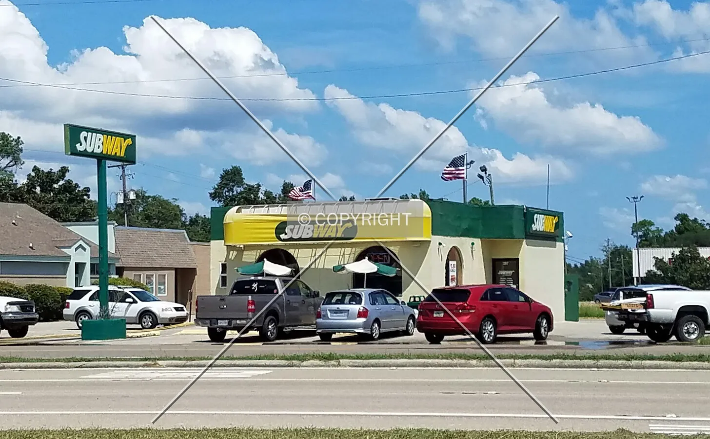 Southeast view; August 29, 2016