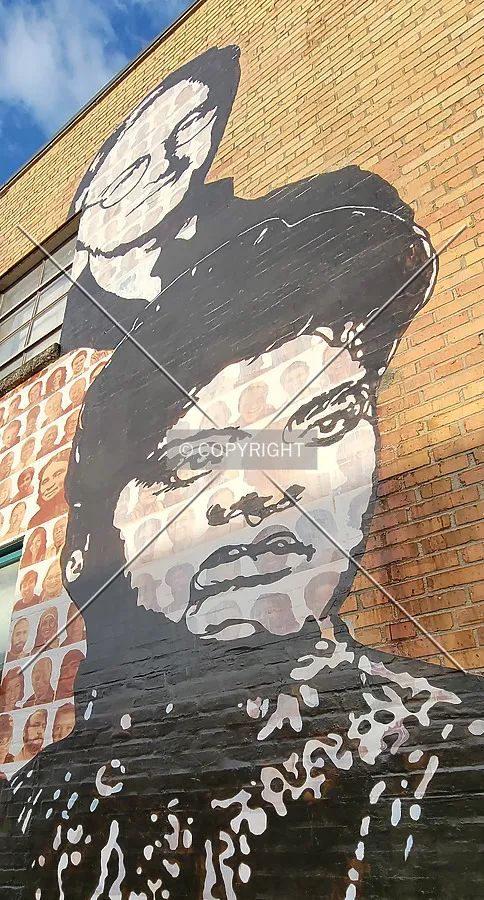 Mural detail; November 20, 2021