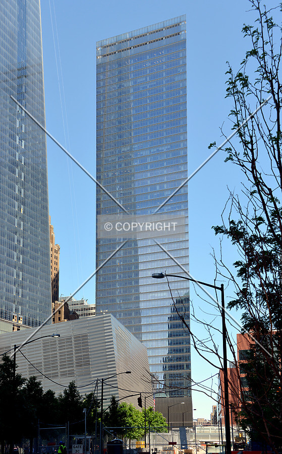 View from the south along Greenwich Street