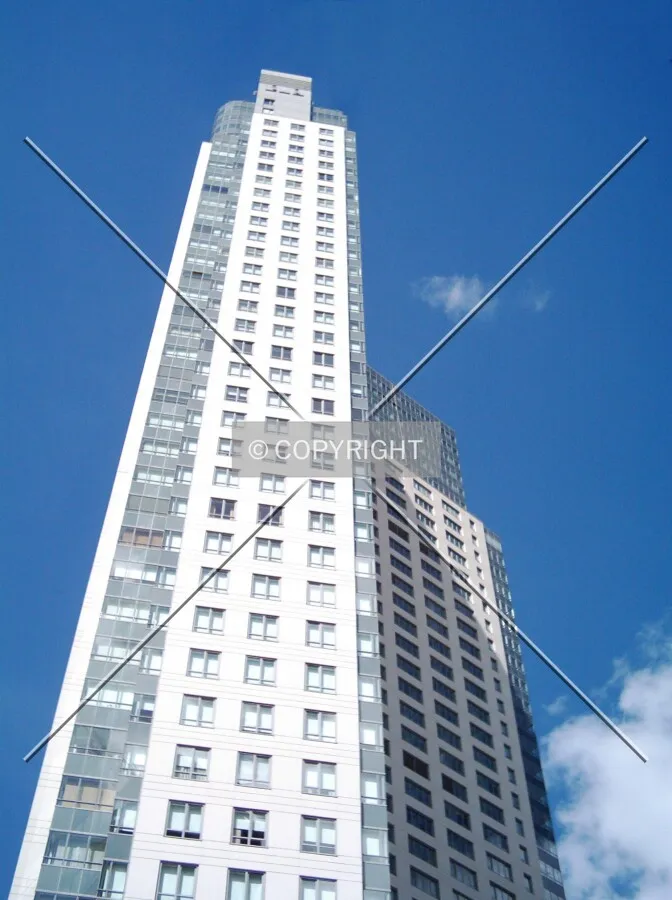 Looking up from the northwest