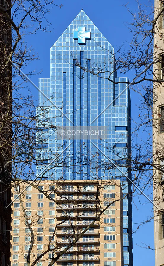 View from the south along 19th Street
