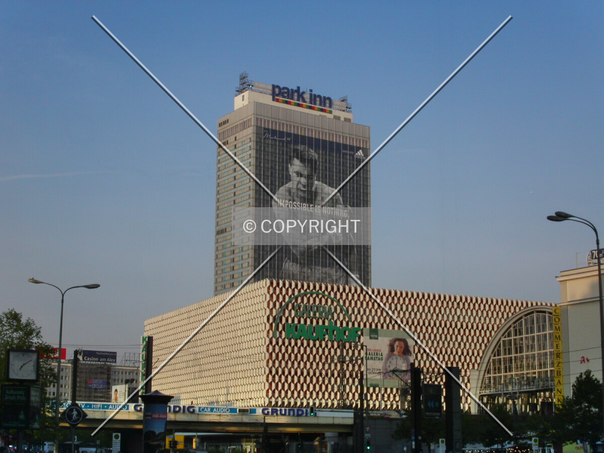Surrounded by other Communist-era buildings