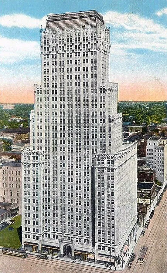 Vintage view from the west