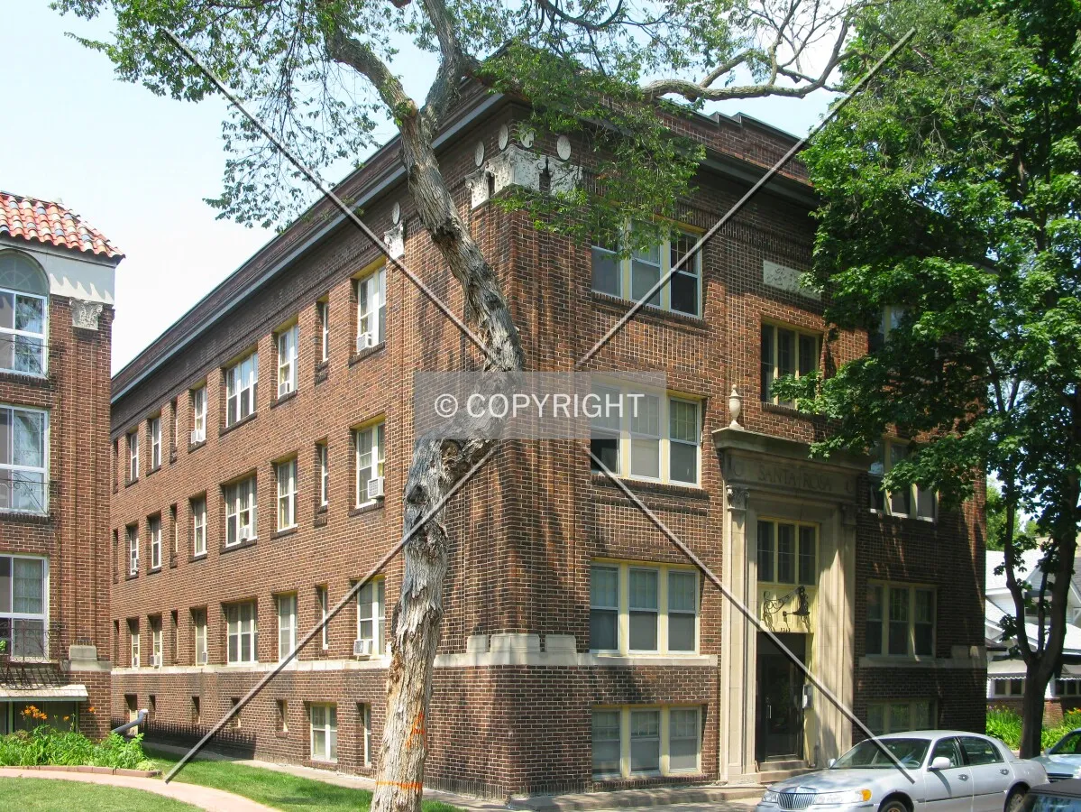 View to the northwest across Girard Avenue South