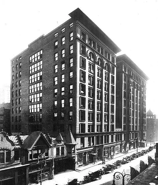 Vintage view from the north