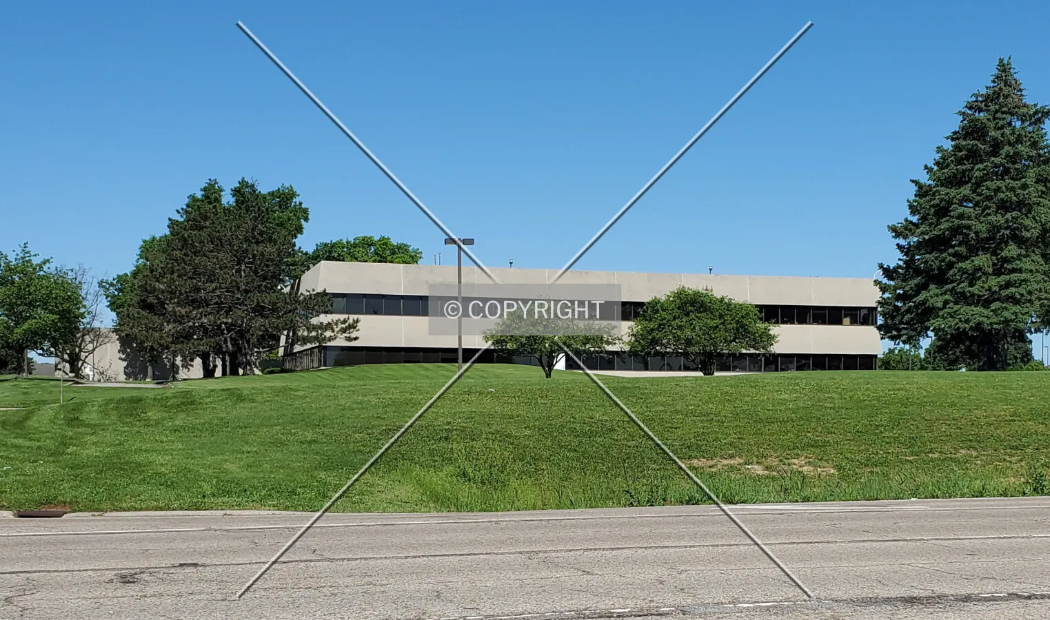 Southeast view; May 30, 2020
