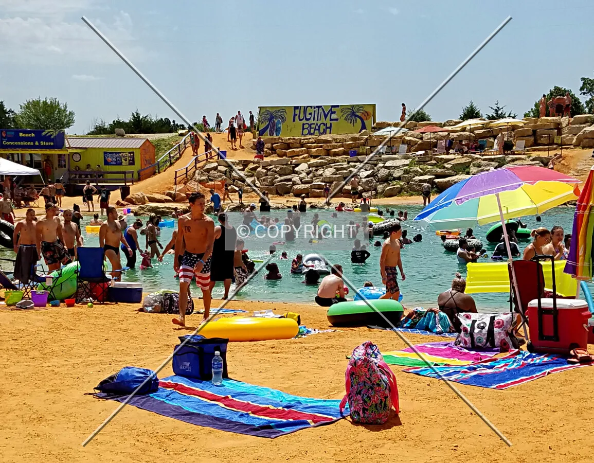 View from the beach, July 22, 2017