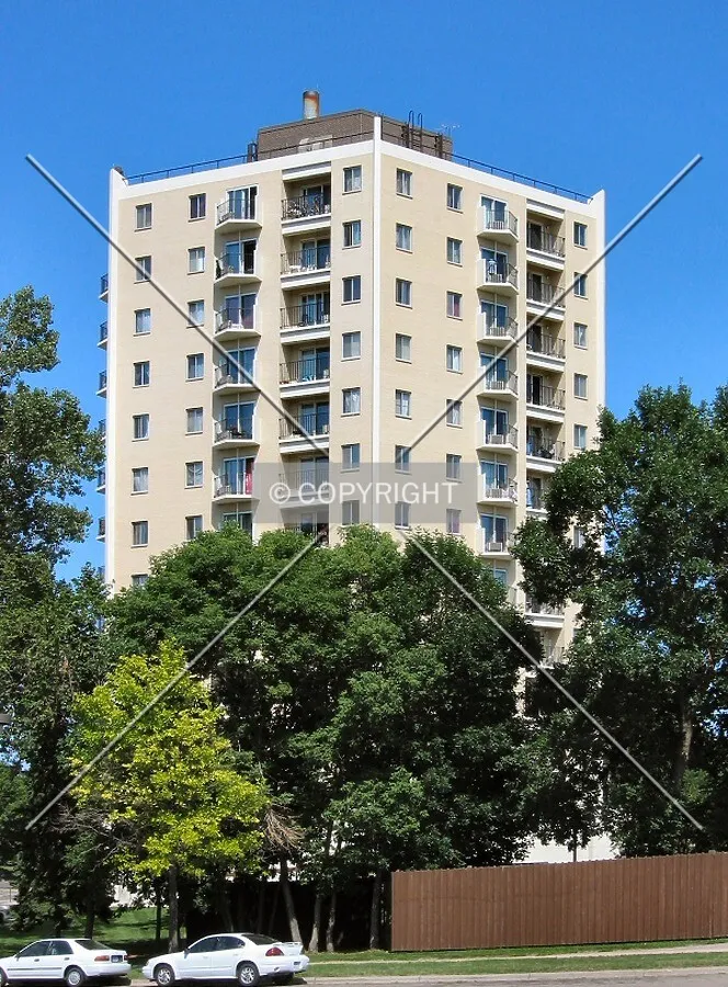 View to the northeast from St. Anthony Avenue