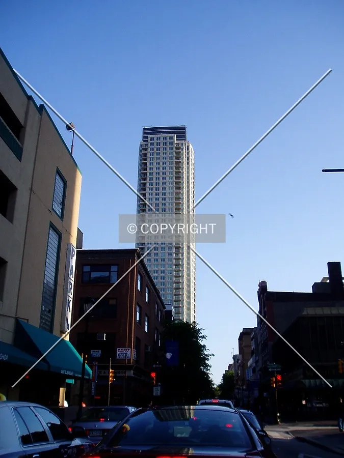 From the north at 8th and Market Streets