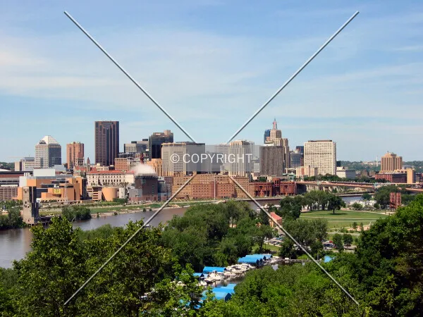 Skyline view from Cherokee Heights